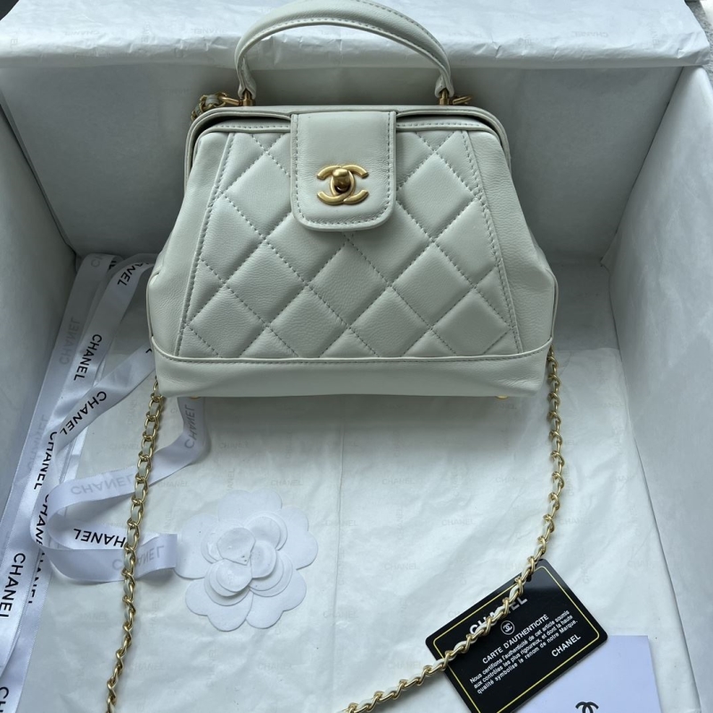 Ch**el top handle bags